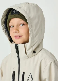 New Slade Aspen Shell Jacket JR Sand