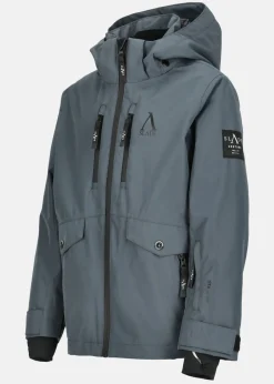 Discount Slade Aspen Shell Jacket JR Dk. Steel Green