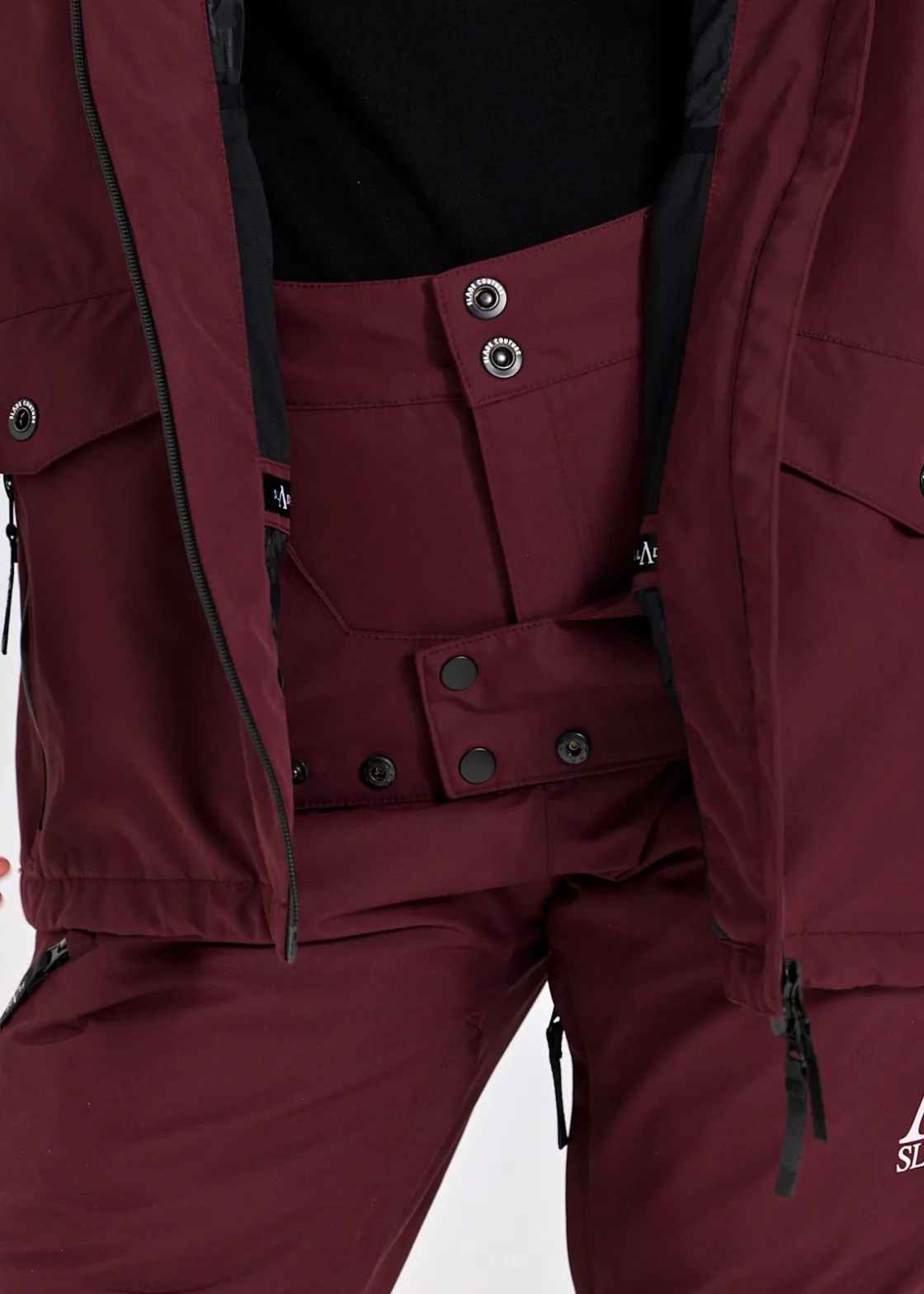 Sale Slade Aspen Shell Jacket W Burgundy