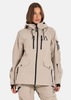 Hot Slade Aspen Shell Jacket W Sand