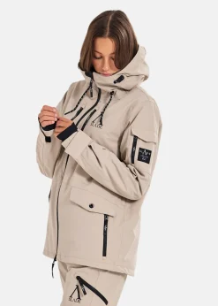 Hot Slade Aspen Shell Jacket W Sand