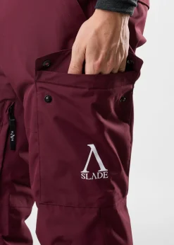 Best Slade Aspen Shell Pants Burgundy
