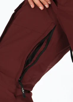 Best Slade Aspen Shell Pants Burgundy