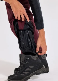 Hot Slade Aspen Shell Pants W Burgundy