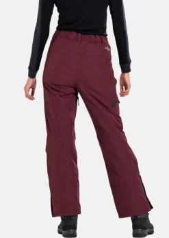 Hot Slade Aspen Shell Pants W Burgundy