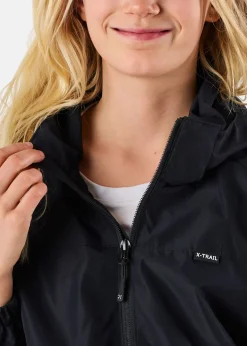 Online X-trail Aspen Wind Jacket JR Black