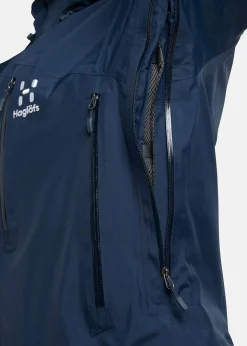 Best Haglöfs Astral GTX Jacket Women Tarn Blue
