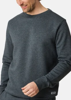 Best Denim Factory Atlanta Crew Neck Dk. Grey Melange