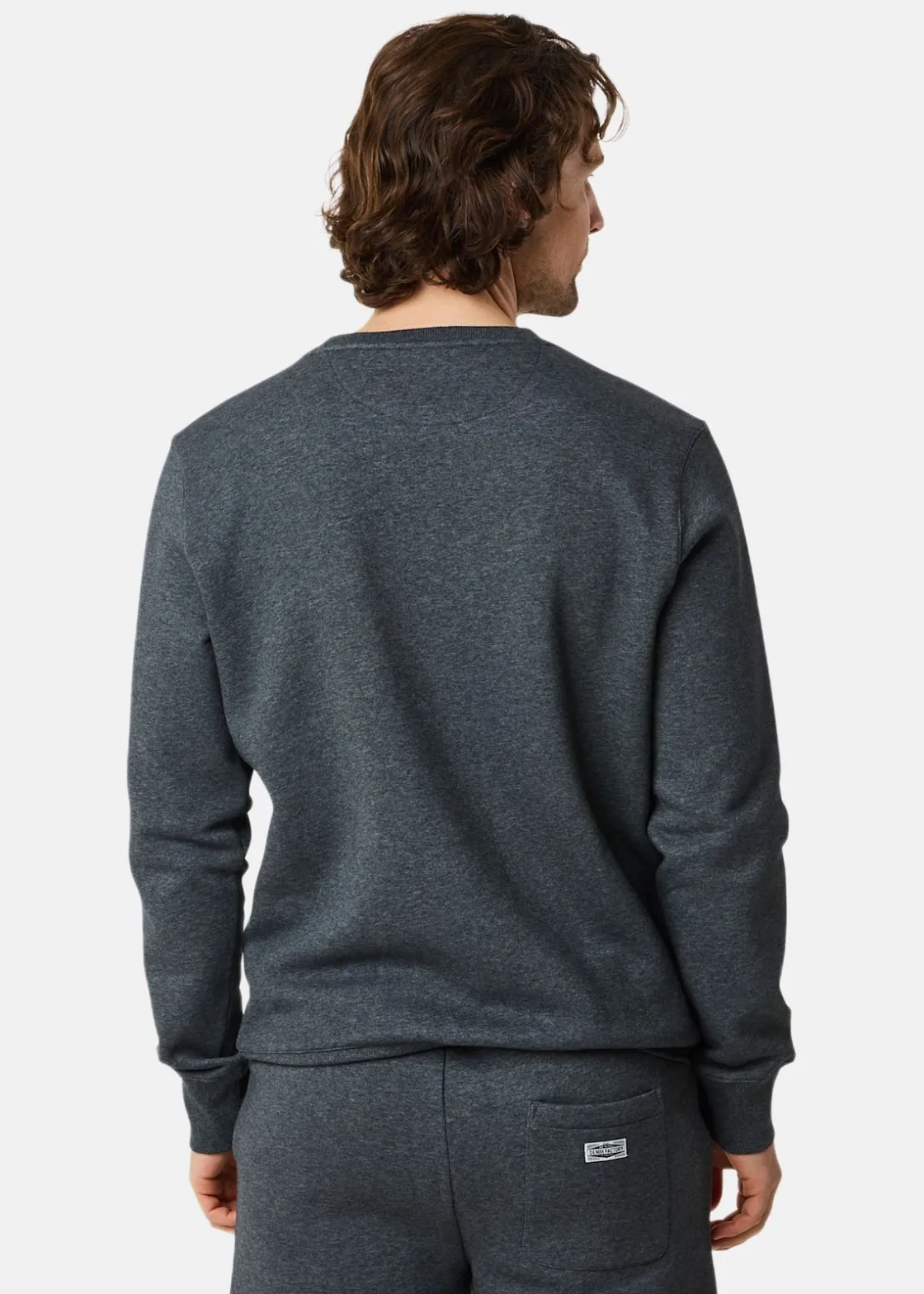 Best Denim Factory Atlanta Crew Neck Dk. Grey Melange