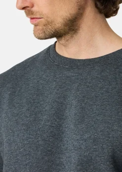 Best Denim Factory Atlanta Crew Neck Dk. Grey Melange