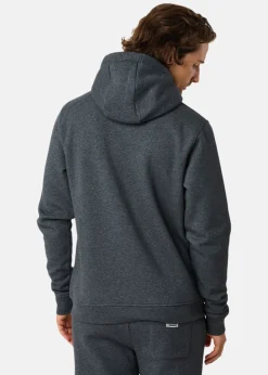 Best Denim Factory Atlanta Zip Hood Dk. Grey Melange