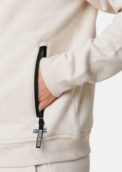 Online Denim Factory Atlanta Zip Hood Oatmeal Melange