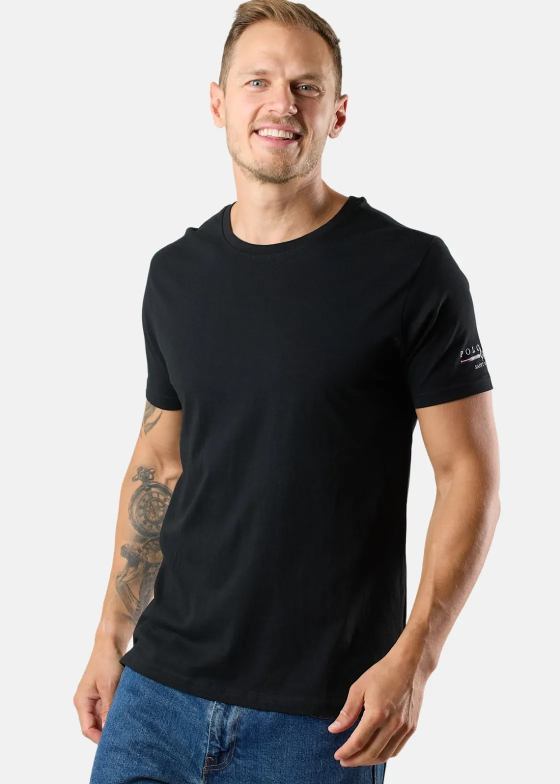 Discount Saint Vincent Austin Tee (Portofino Tee) Black