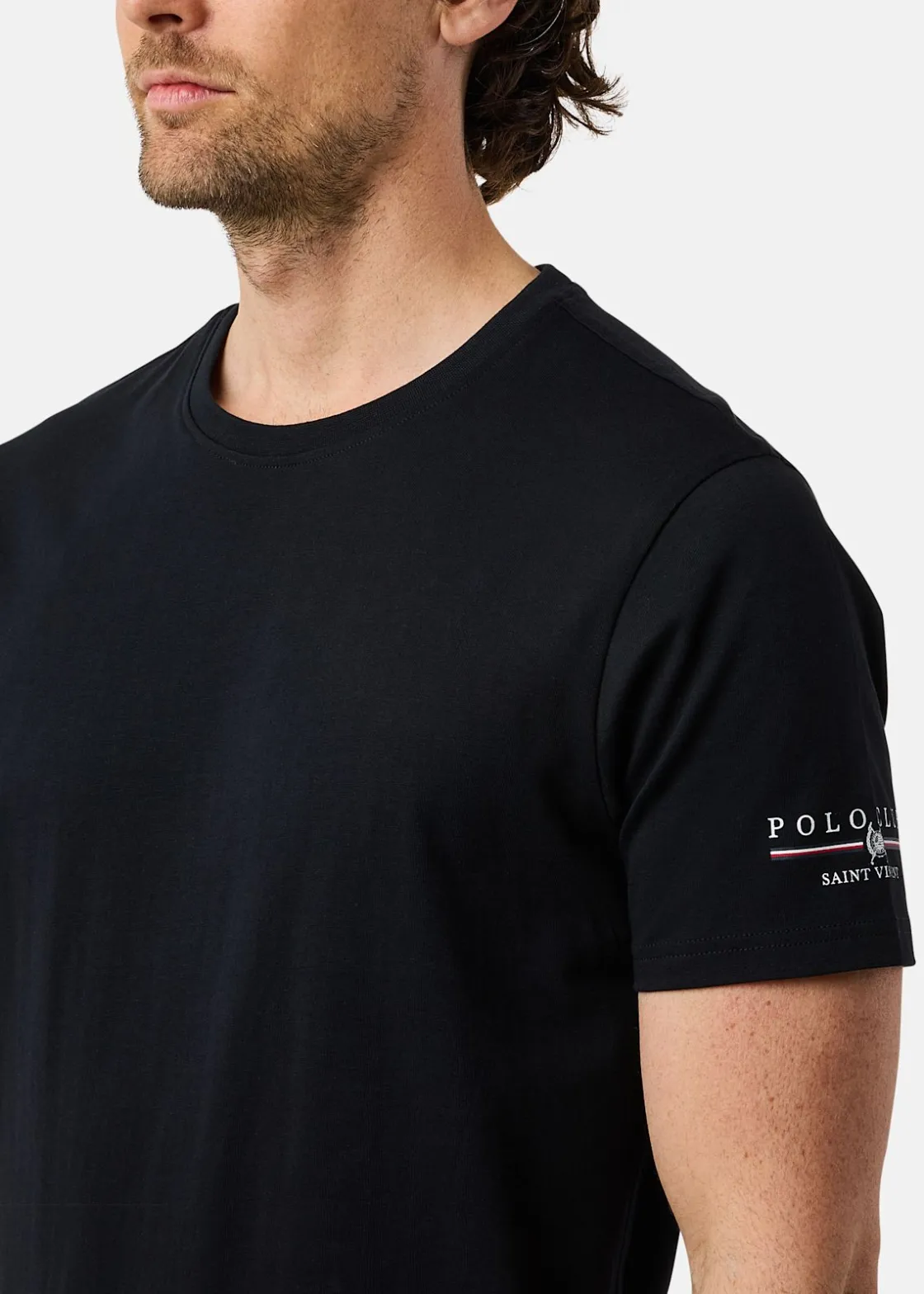 Discount Saint Vincent Austin Tee (Portofino Tee) Black