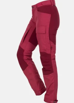 Discount Lundhags Authentic II Ws Pant Garnet/Dk Red