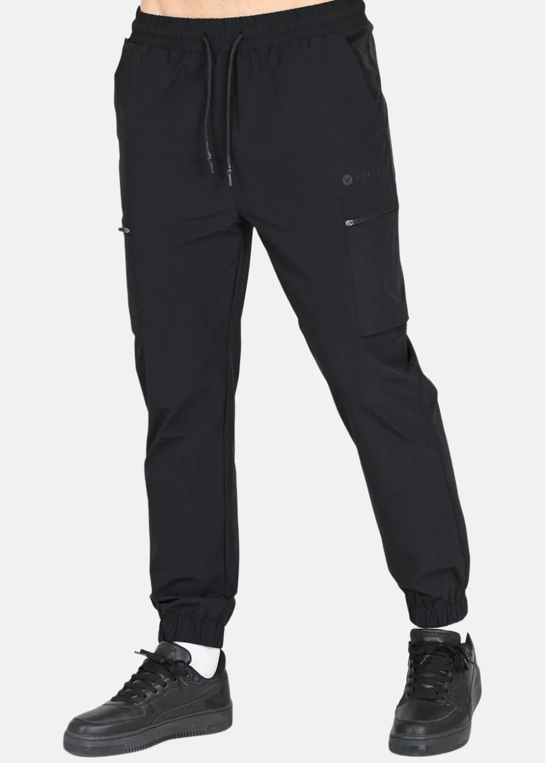 Sale Virtus Ayden M Cargo Pants Black