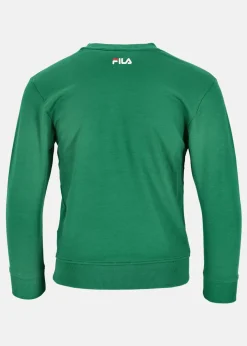 Sale Fila BABINA GREDA classic logo crew Verdant Green