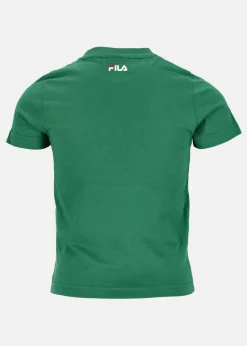 Discount Fila BAIA MARE classic logo tee Verdant Green