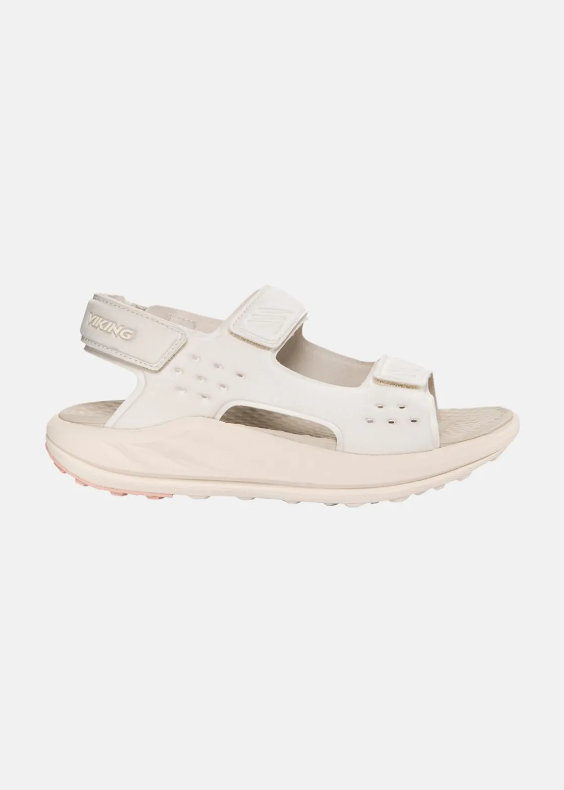 Outlet Viking Footwear Balance Sandal W Linen/Off-White