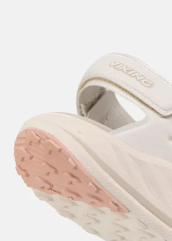 Outlet Viking Footwear Balance Sandal W Linen/Off-White