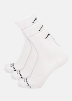 Clearance Swedemount Bamboo Running Socks 3-pack White