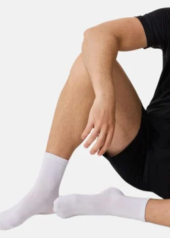 Clearance X-trail Bamboo Sport Sock 5-Pack White