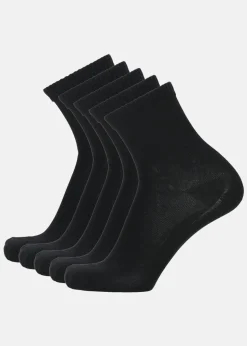 Discount X-trail Bamboo Sport Sock 5-Pack Black
