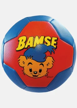 Clearance Sportme Bamse Fotboll stl 3, Blå/Röd Multi