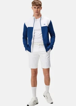 New J.lindeberg Banks Mid Layer Estate Blue