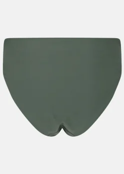 New Athlecia Bay W Bikini High Leg Bottom Balsam Green