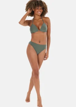 Outlet Athlecia Bay W Triangle Bikini Top Balsam Green