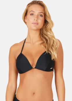 New Athlecia Bay W Triangle Bikini Top Black