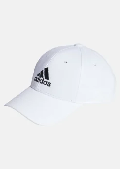 Hot Adidas BBALL CAP COT WHITE/BLACK