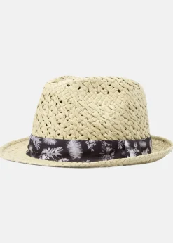 Online Blount & Pool Beach Hat Lt Beige/Black Flower