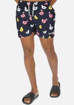 Outlet Blount & Pool Beachshorts Navy Paradise Pool Party