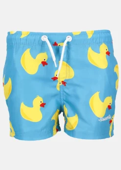 Online Blount & Pool Beachshorts JR Blue Yellow Duck