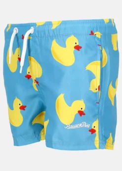 Online Blount & Pool Beachshorts JR Blue Yellow Duck