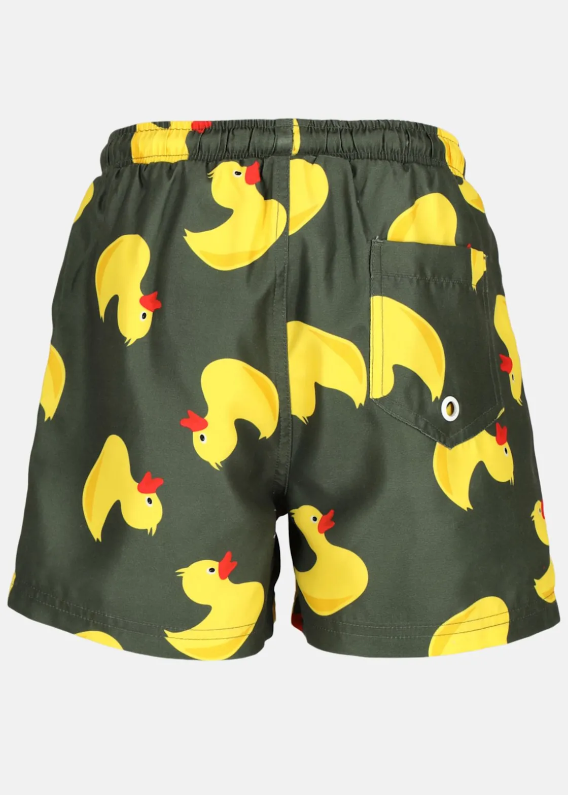 Best Blount & Pool Beachshorts JR Olive Yellow Duck