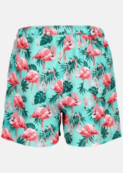 Outlet Blount & Pool Beachshorts JR Turquoise Flamingo