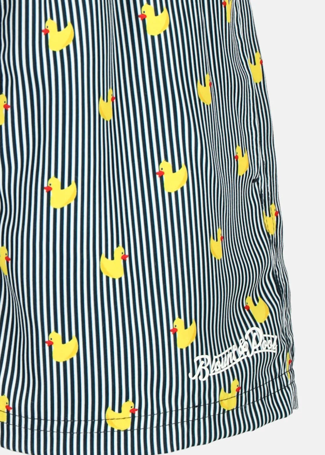Blount & Pool Beachshorts JR Navy Stripe Duck