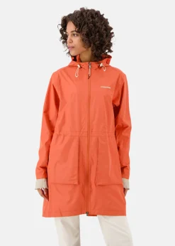Hot Didriksons BELLA WNS PARKA 2 Brique red
