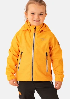 Online Swedemount Bergen Softshell Jacket JR Mustard Yellow Melange