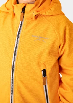 Online Swedemount Bergen Softshell Jacket JR Mustard Yellow Melange