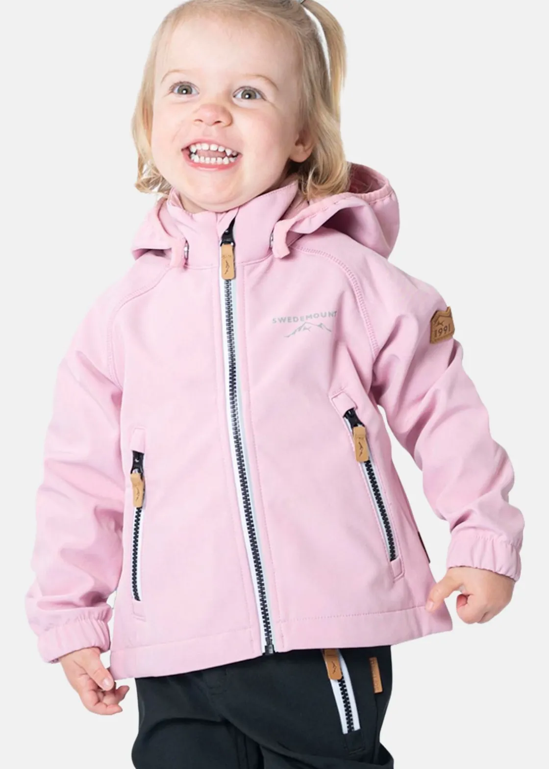 Outlet Swedemount Bergen Softshell Jacket JR Lt. Pink
