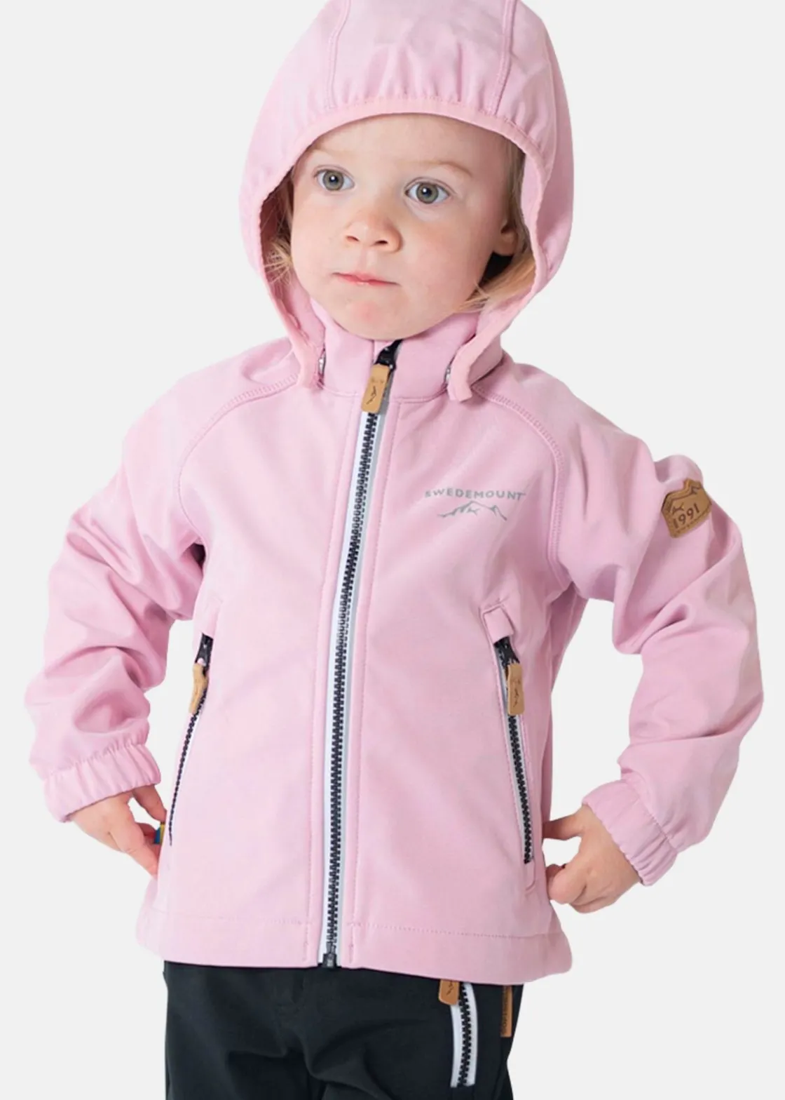 Outlet Swedemount Bergen Softshell Jacket JR Lt. Pink