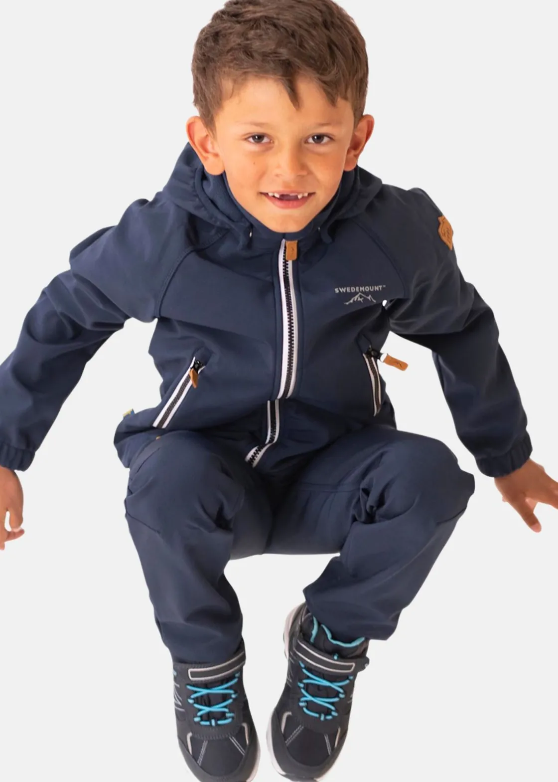 Swedemount Bergen Softshell Jacket JR Navy