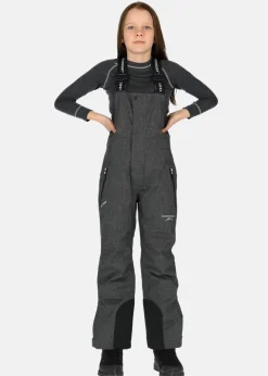 Discount Swedemount Bib Pants JR Charcoal Melange