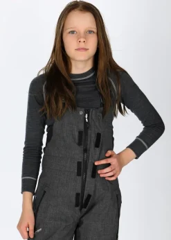 Discount Swedemount Bib Pants JR Charcoal Melange