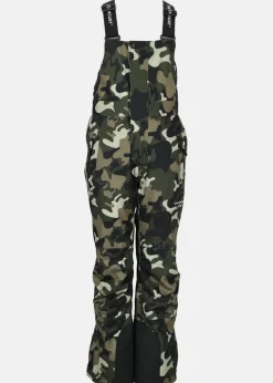 New Swedemount Bib Pants JR Green Camouflage