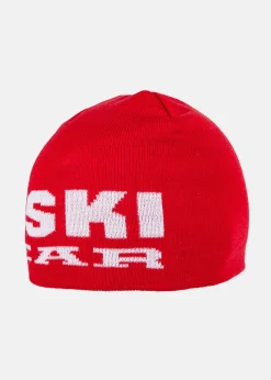 Hot Huski Wear BIG LOGO HAT Huski Red
